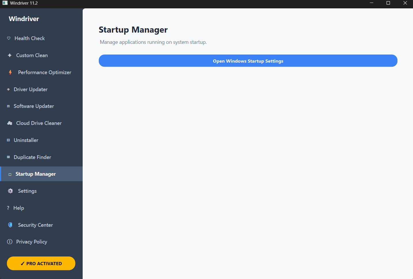 Windriver 11 Startup Manager Module